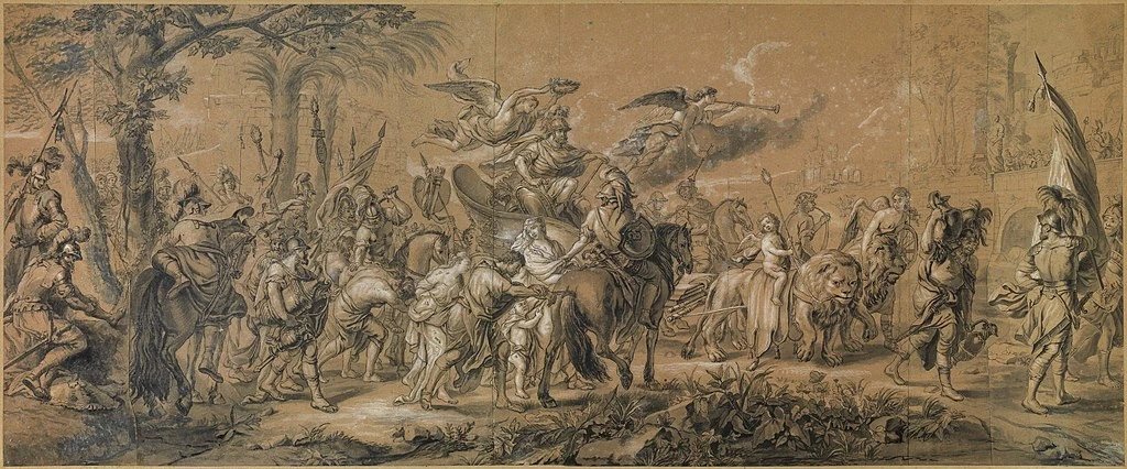 La glorificazione di Marte - Museo di Belle Arti di Gand